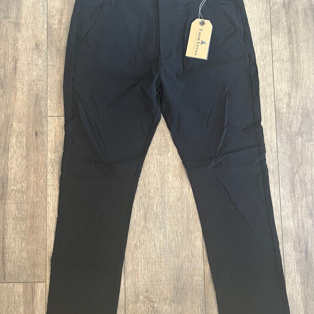 Tailor Vintage slim fit men’s performance pants